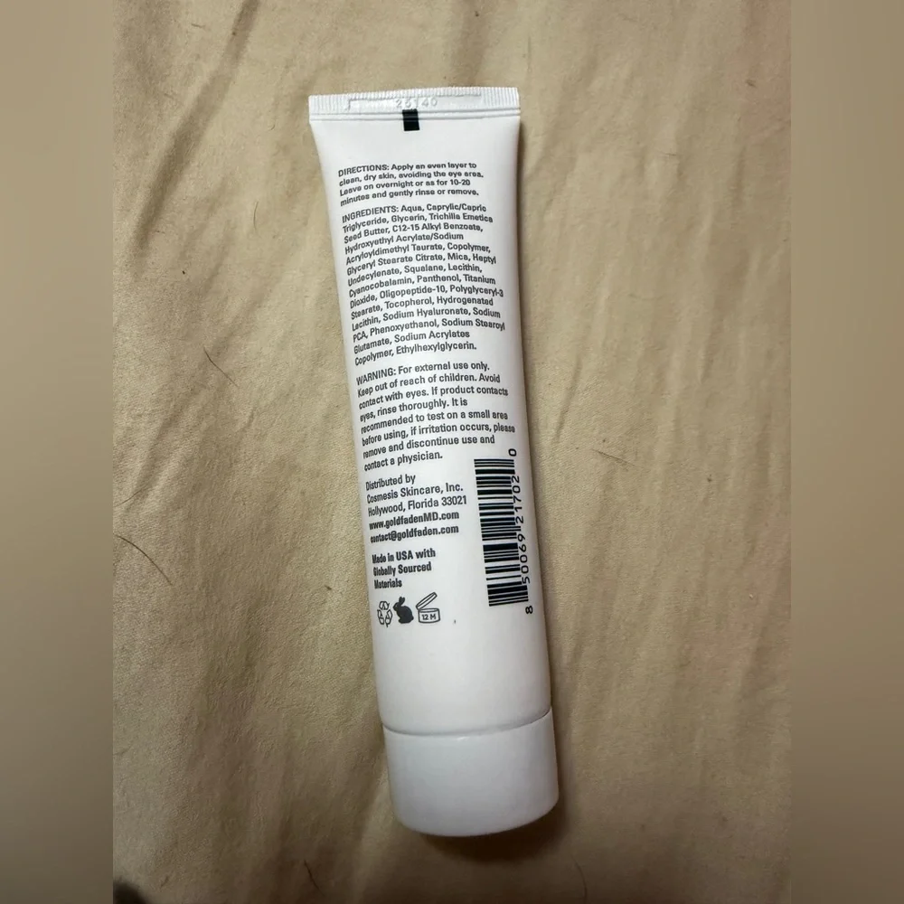 🧡2/$40 GOLDFADEN MD SOLUTION RADIANCE WHIP BRIGHTENING TREATMENT MASK